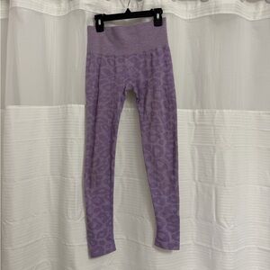 NVGTN legging purple cheetah print